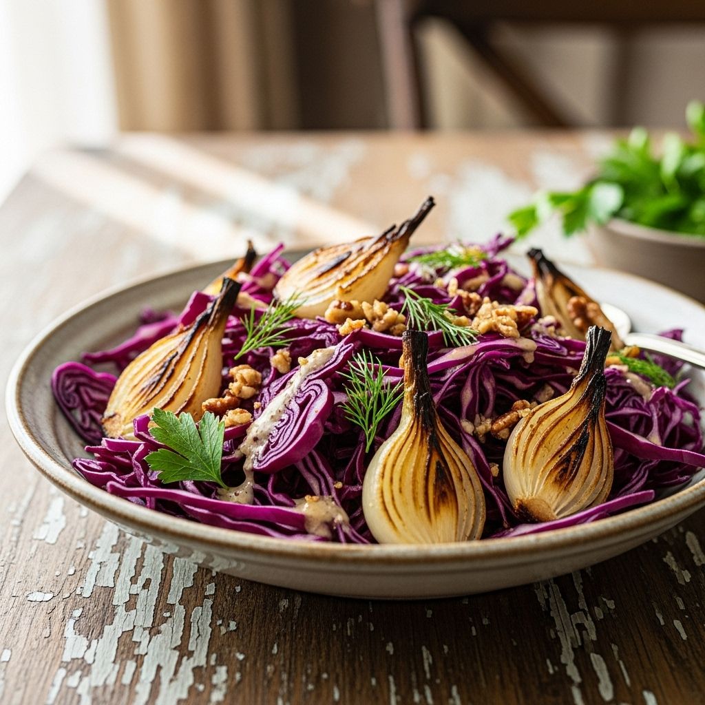 Crunch and sweetness mingle with creamy cheese and nuts for a standout winter side.