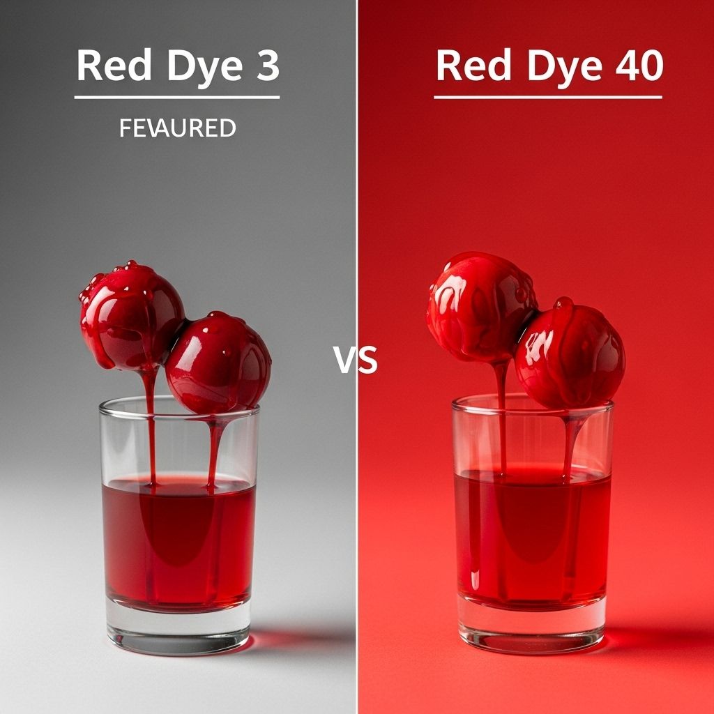 Red Dye 3 vs. Red Dye 40: Health Risks, Differences, and Food Safety Insights into artificial reds and what labels don't always reveal.