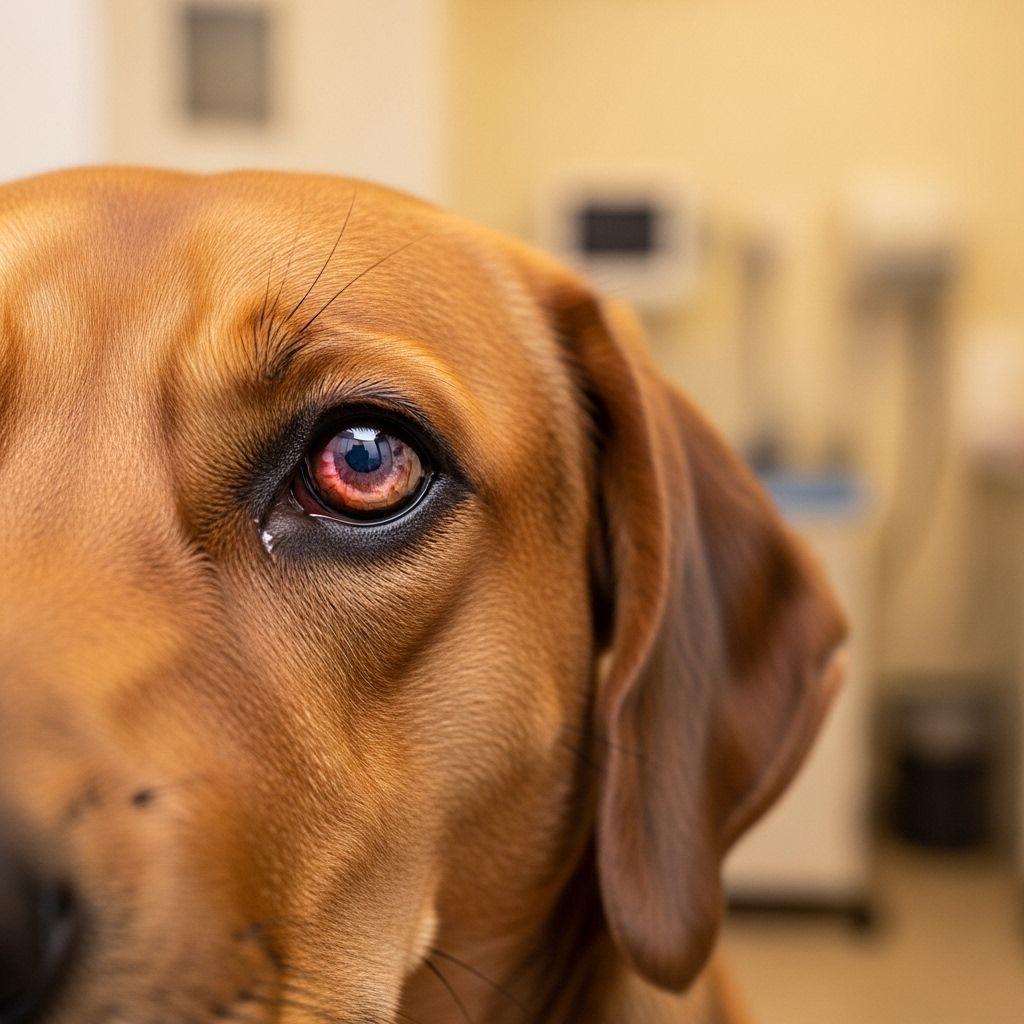 Understand the causes, symptoms, and treatment options for red eyes in dogs to keep your pet healthy and comfortable.
