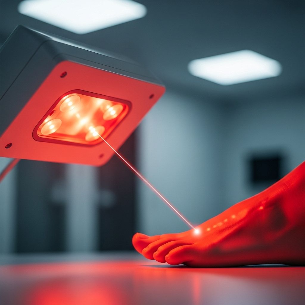 Can red light therapy relieve neuropathic pain and improve nerve health for people living with diabetes?