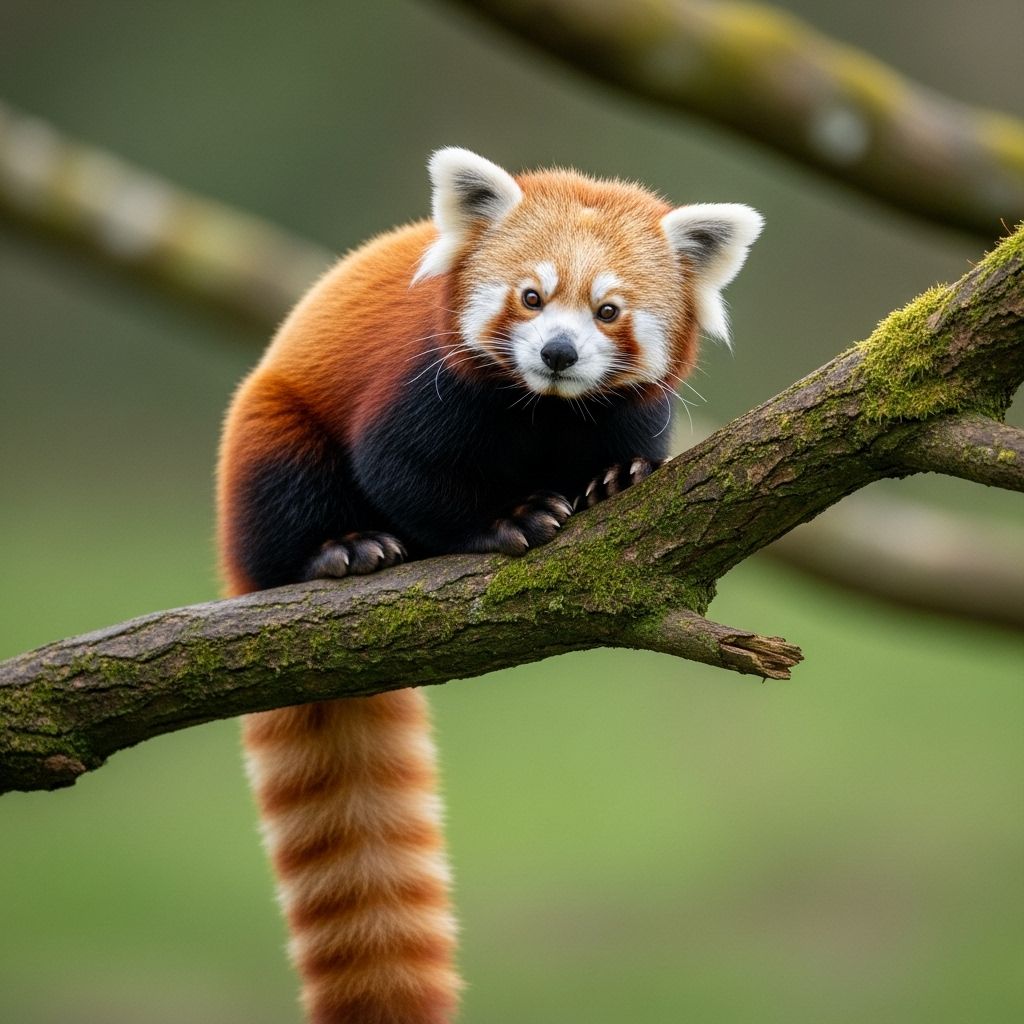Unveiling the mysteries, behaviors, threats, and conservation status of the elusive red panda in its Himalayan realm.