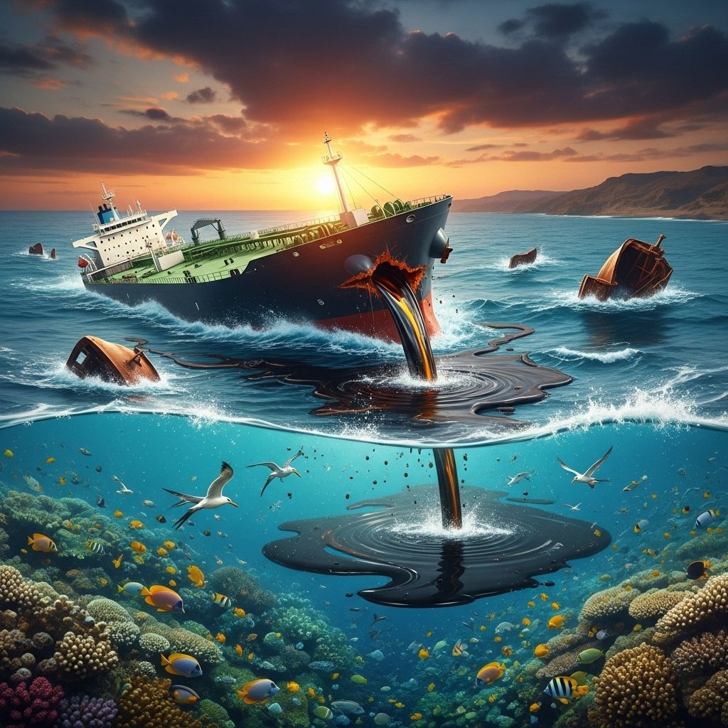 Red Sea Oil Tanker Attacks: Looming Threats to a Fragile Ecosystem Escalating attacks on oil tankers and cargo ships in the Red Sea risk an environmental disaster, threatening biodiversity and clean water supplies.