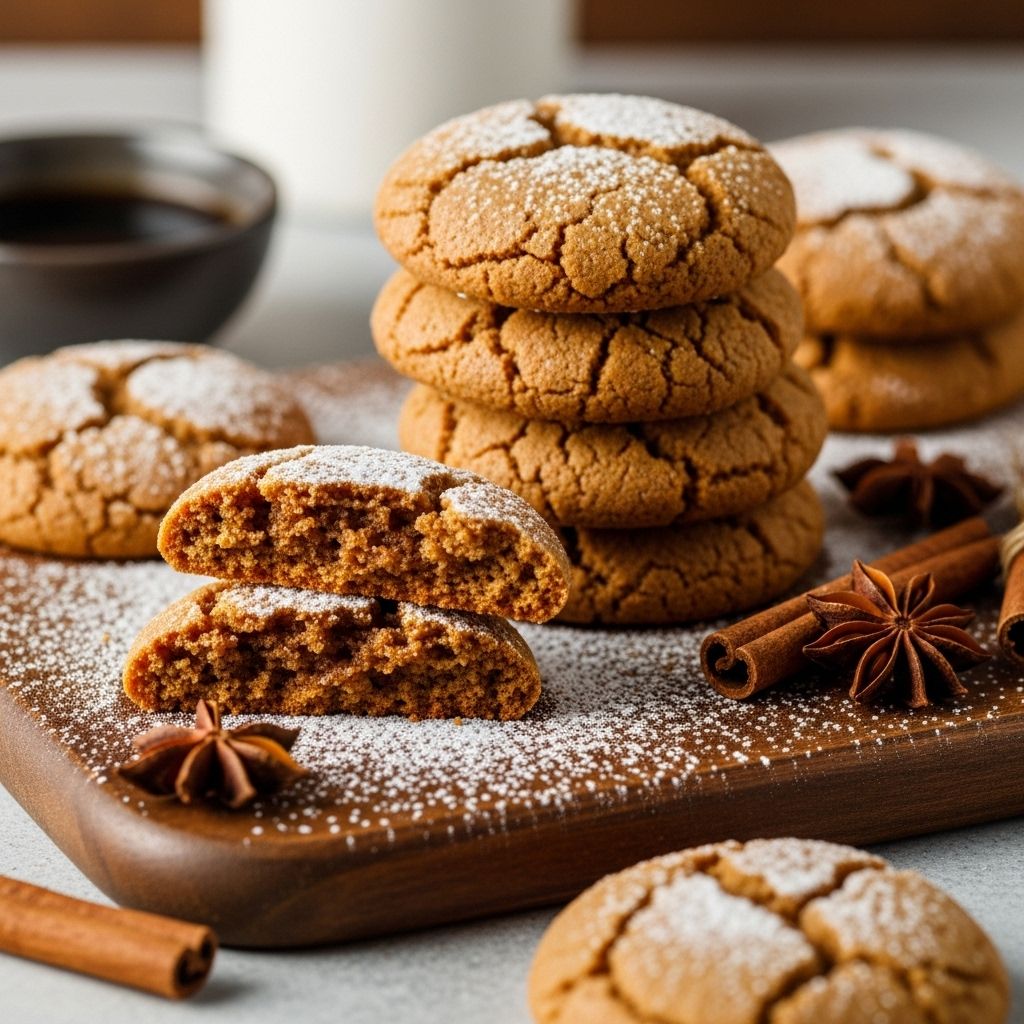 Warm spice notes and a hint of molasses turn every bite into holiday nostalgia.