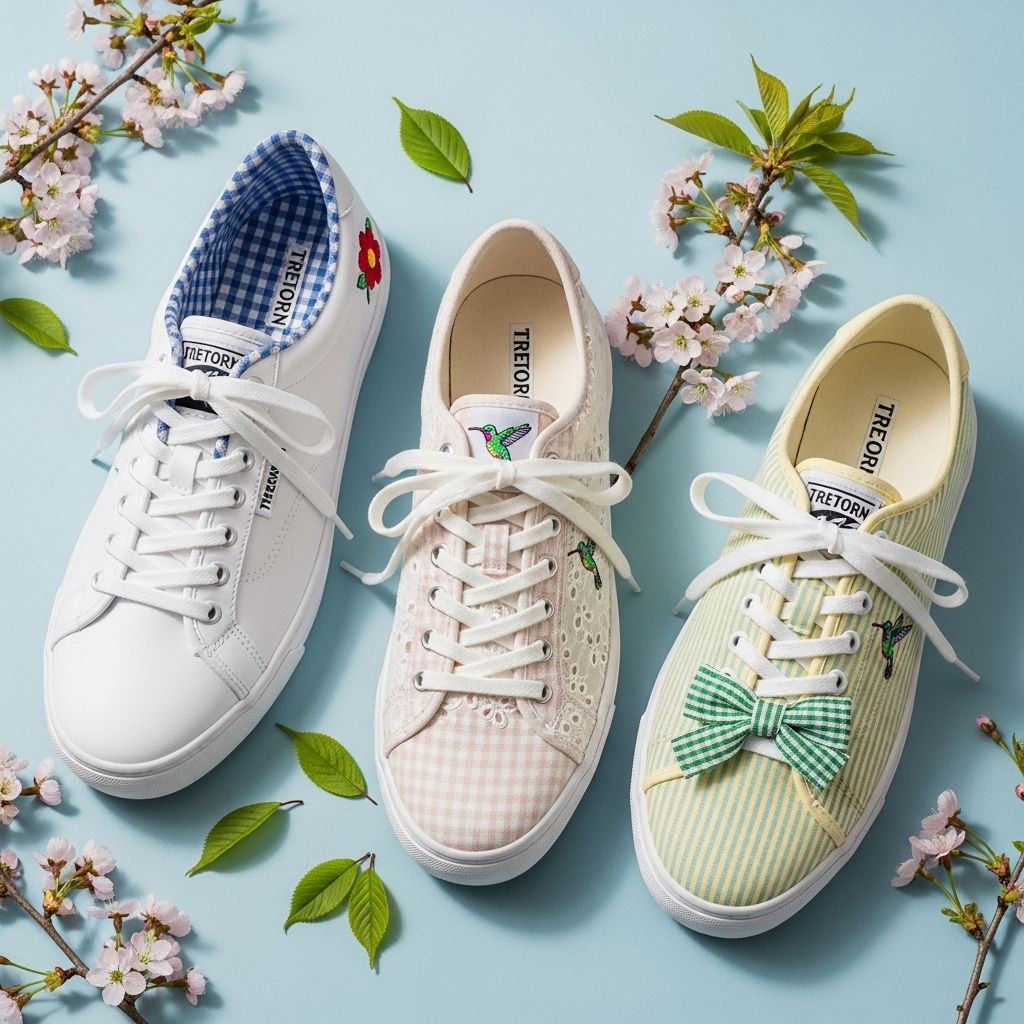 Classic nostalgia meets modern comfort in sneakers made for everyday spring style.