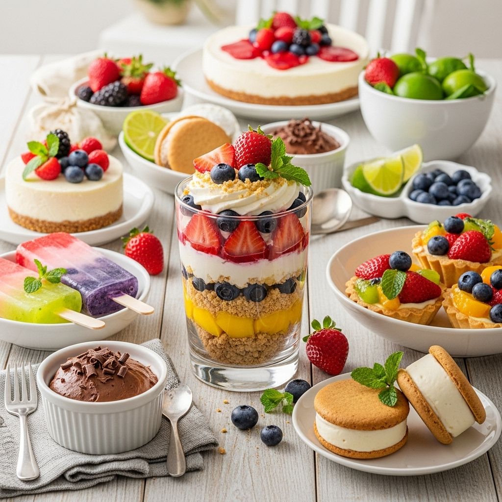 Chilled creations that come together in minutes to keep the party stress-free.