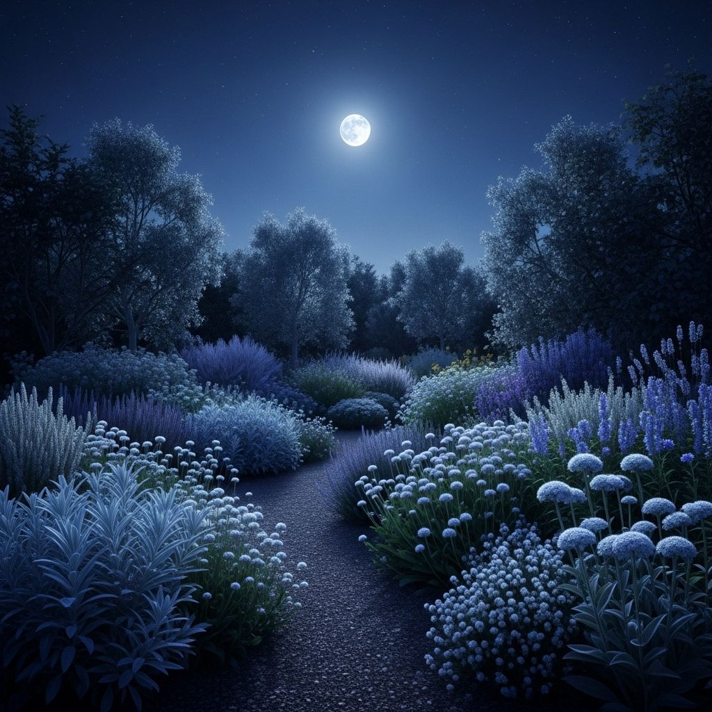 Regional Native Plants for a Magical Moonlight Garden Explore how to create a striking and sustainable moonlight garden with regional native plants that glow under the night sky.