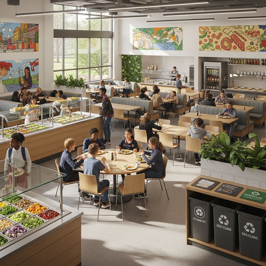 Reimagining School Cafeterias: Modern Design, Community, and Sustainability Discover how innovative design, technology, and eco-friendly practices are transforming the traditional school cafeteria into vibrant, multipurpose hubs for learning and community.