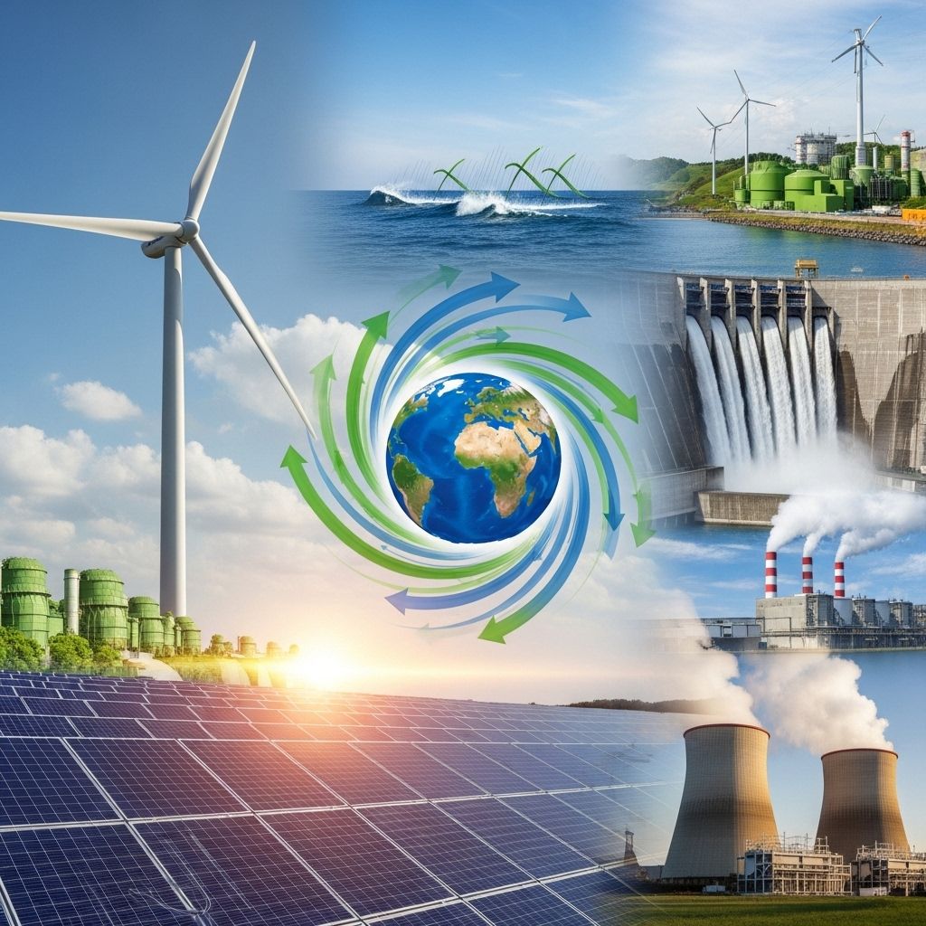 Renewable Energy: Types, Benefits, and Future Challenges Understanding renewable energy: sources, environmental advantages, drawbacks, and the road to a sustainable future.
