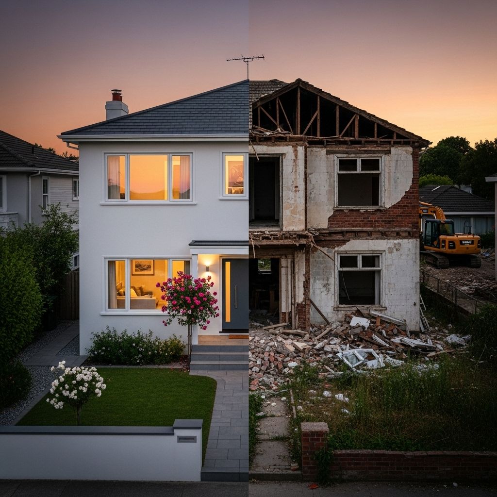 With rising costs and environmental stakes, the dilemma of renovating or demolishing older homes is tougher than ever.