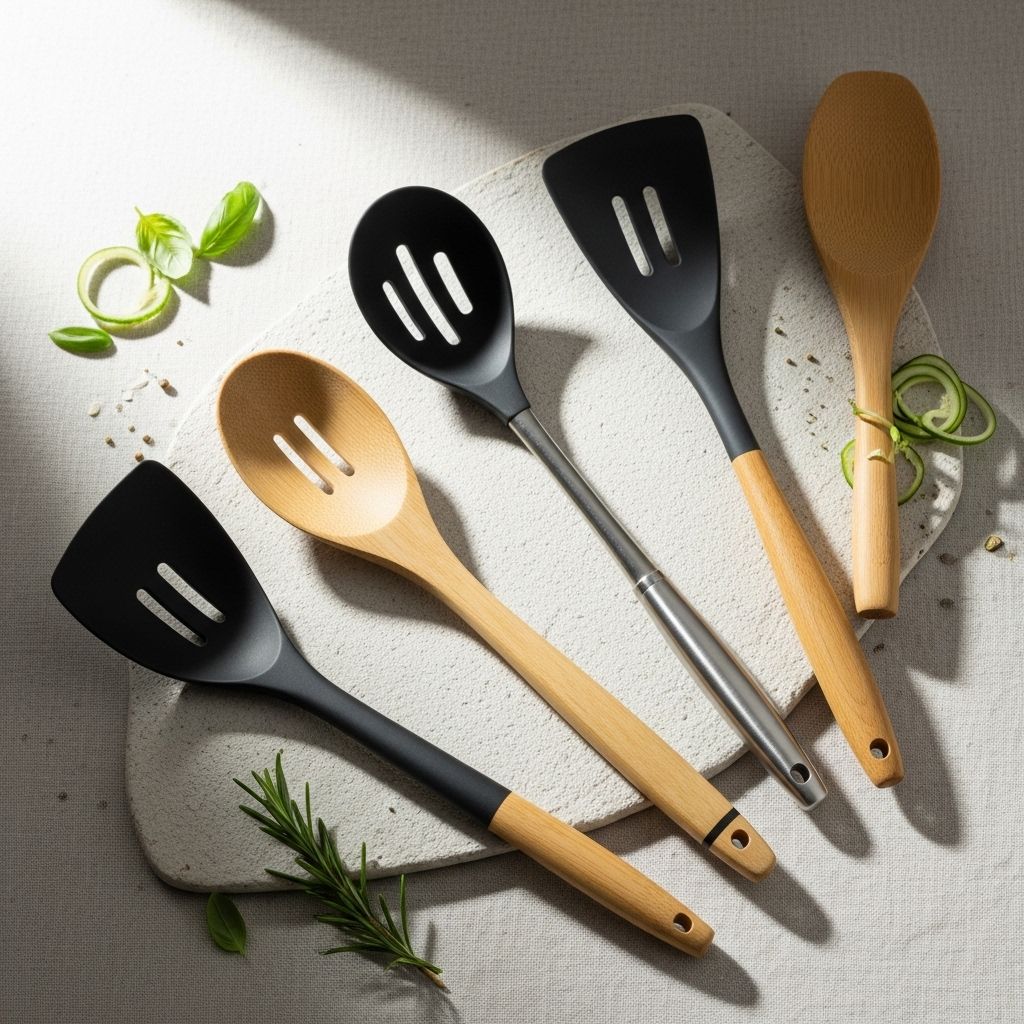 Choose non-toxic cooking tools to replace plastics and minimize chemical exposure.