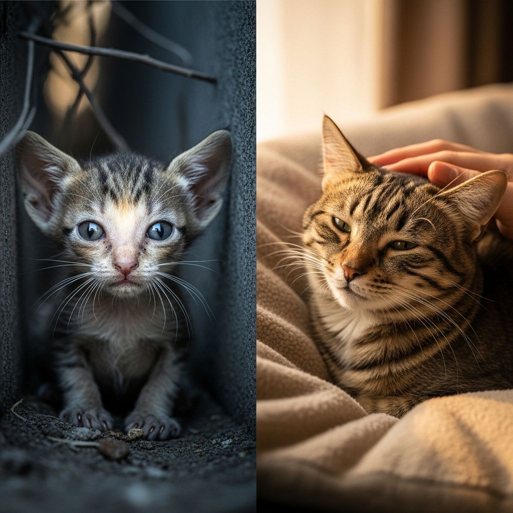 Rescue Kitten’s Journey: From Little Alien to Beloved Companion A fragile kitten’s early struggles show how empathy and care foster remarkable growth.