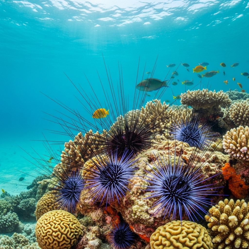 Resilient Sea Urchins: Survival Against Marine Decline in the Florida Keys Despite widespread environmental threats, sea urchins endure while much of Florida Keys marine life struggles to survive.