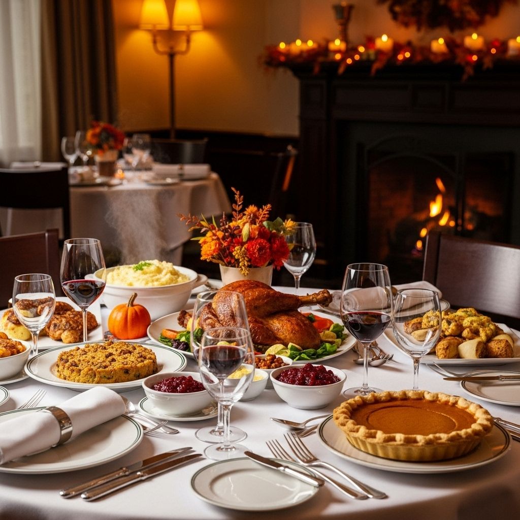 Your essential 2025 guide to restaurants open on Thanksgiving—enjoy worry-free holiday dining at these national chains and local favorites.