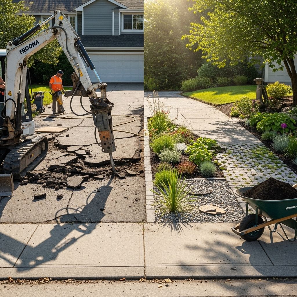 Rethinking Your Driveway: Why and How to Remove It for a Greener Future Explore how digging up your driveway can restore habitat, reduce flooding, and help fight climate change while improving your home’s curb appeal.