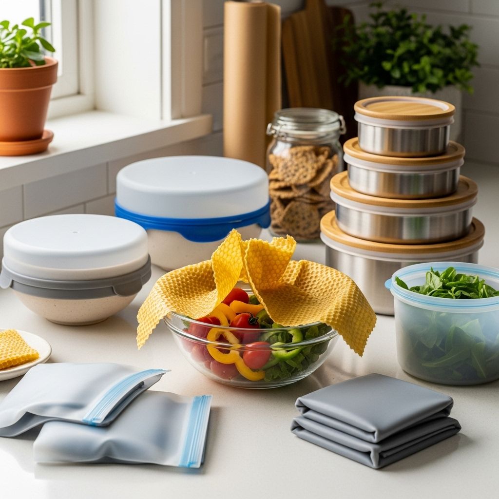 Rethinking Kitchen Cling Wrap: Sustainable Solutions for Food Storage Discover eco-friendly alternatives to plastic cling wrap and make your kitchen greener.