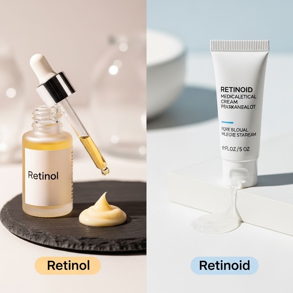 Demystifying retinol and retinoids—learn the science, benefits, differences, and how to choose the right vitamin A skincare for your needs.