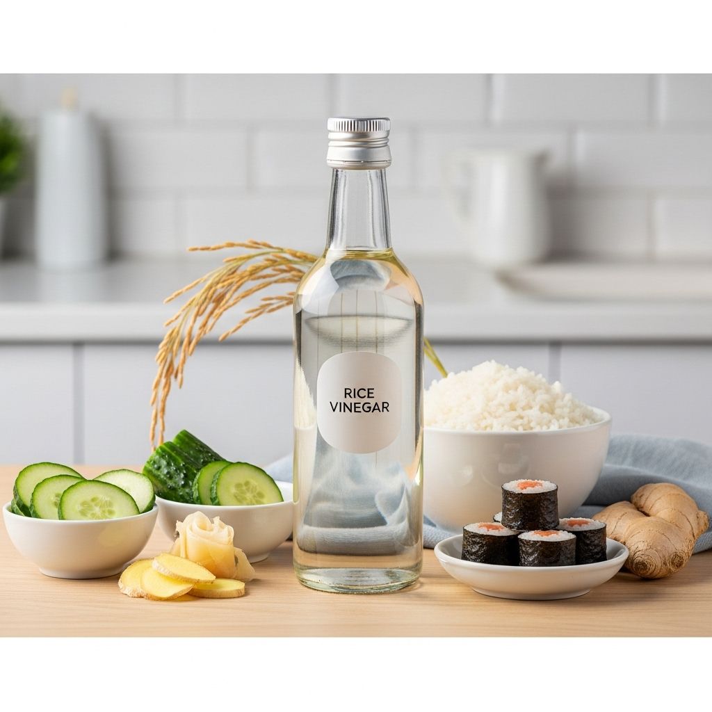 Rice Vinegar: Benefits, Uses, Nutrition, and FAQs A versatile elixir that enhances dressings, marinades, and digestion with gentle acidity.