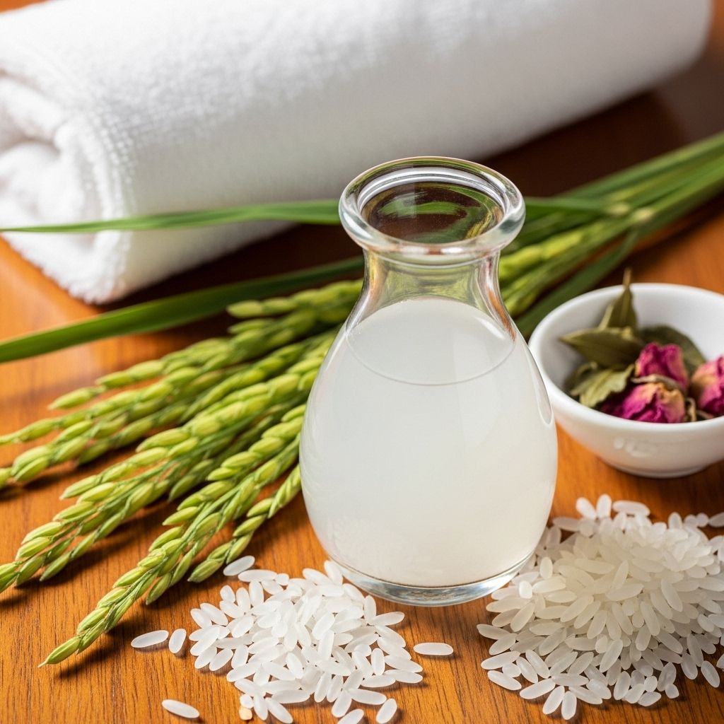 Discover the science, myths, and step-by-step process behind using rice water for shinier, stronger hair.