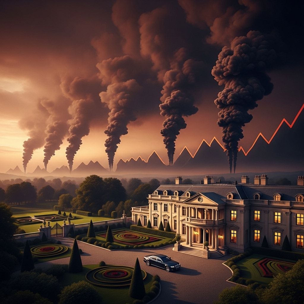 The Rich Are Different: Extreme Wealth and Carbon Emissions The world's wealthiest drive outsized climate impacts through luxury lifestyles, polluting investments, and unchecked carbon footprints.