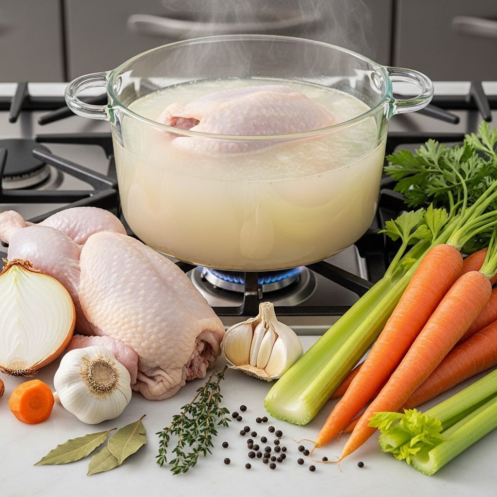 Master simple steps and aromatics to create a silky, clear base for sauces and soups.