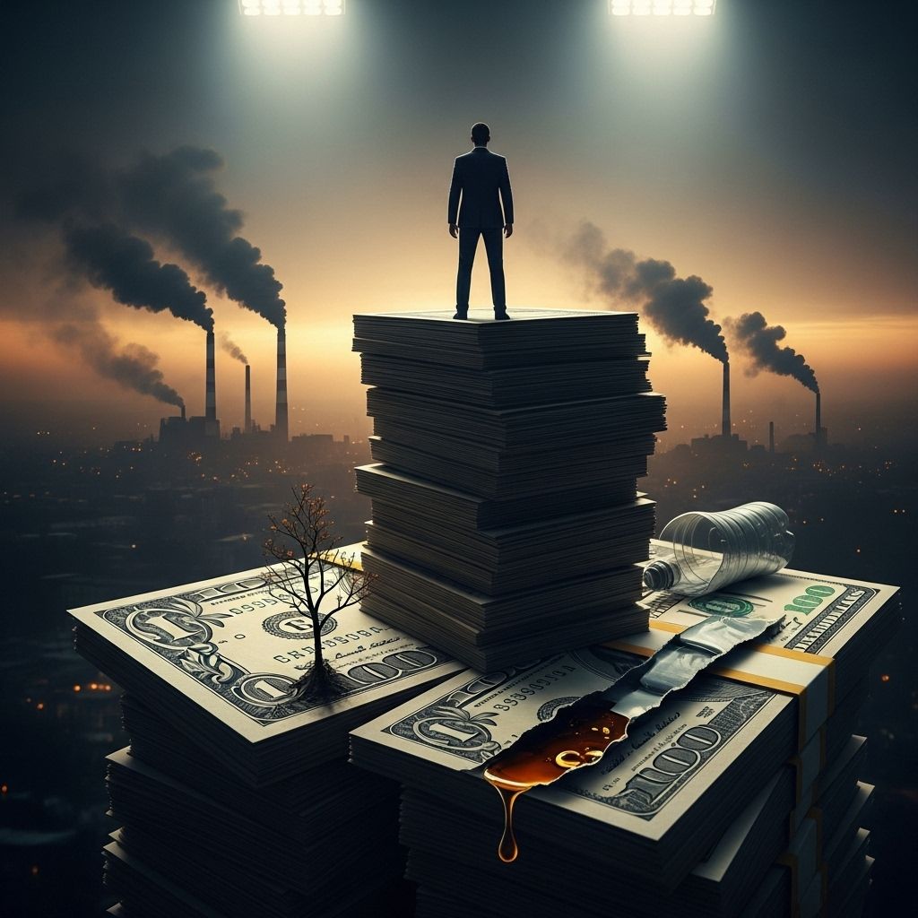 How the Richest 1% Fuel the Planet’s Environmental Crisis The staggering carbon footprint and climate influence of the world’s wealthiest, revealing stark global inequality.