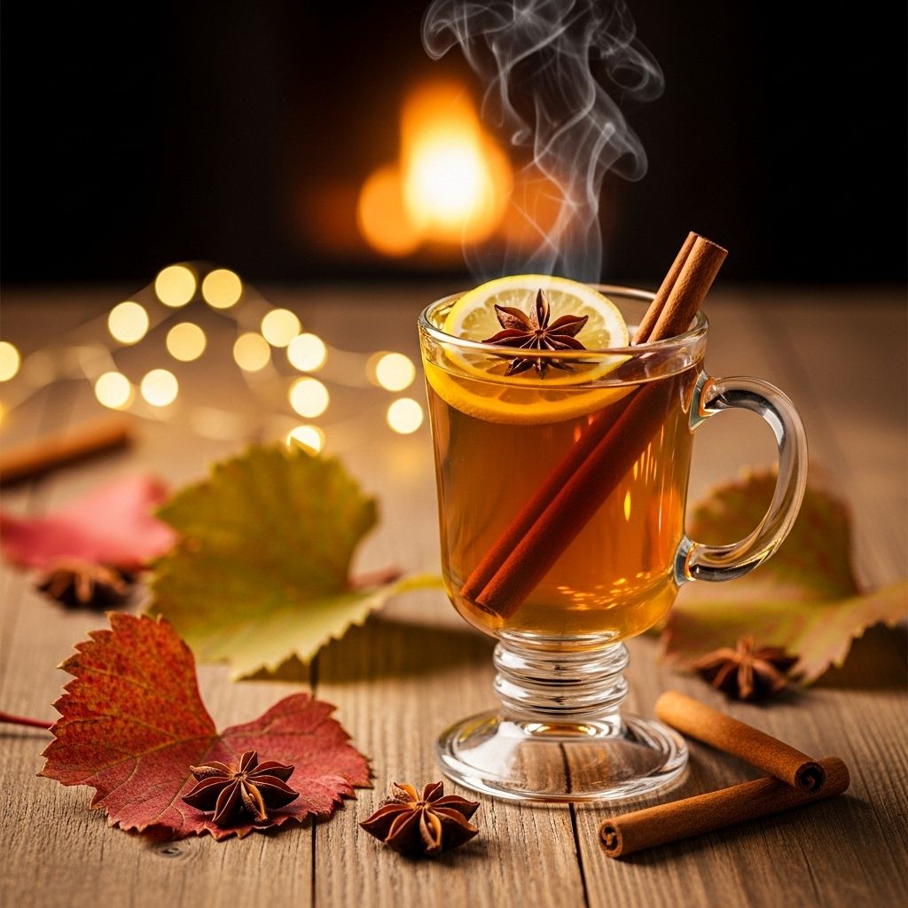 Experience a soothing blend of flavors that lifts spirits on frosty nights.