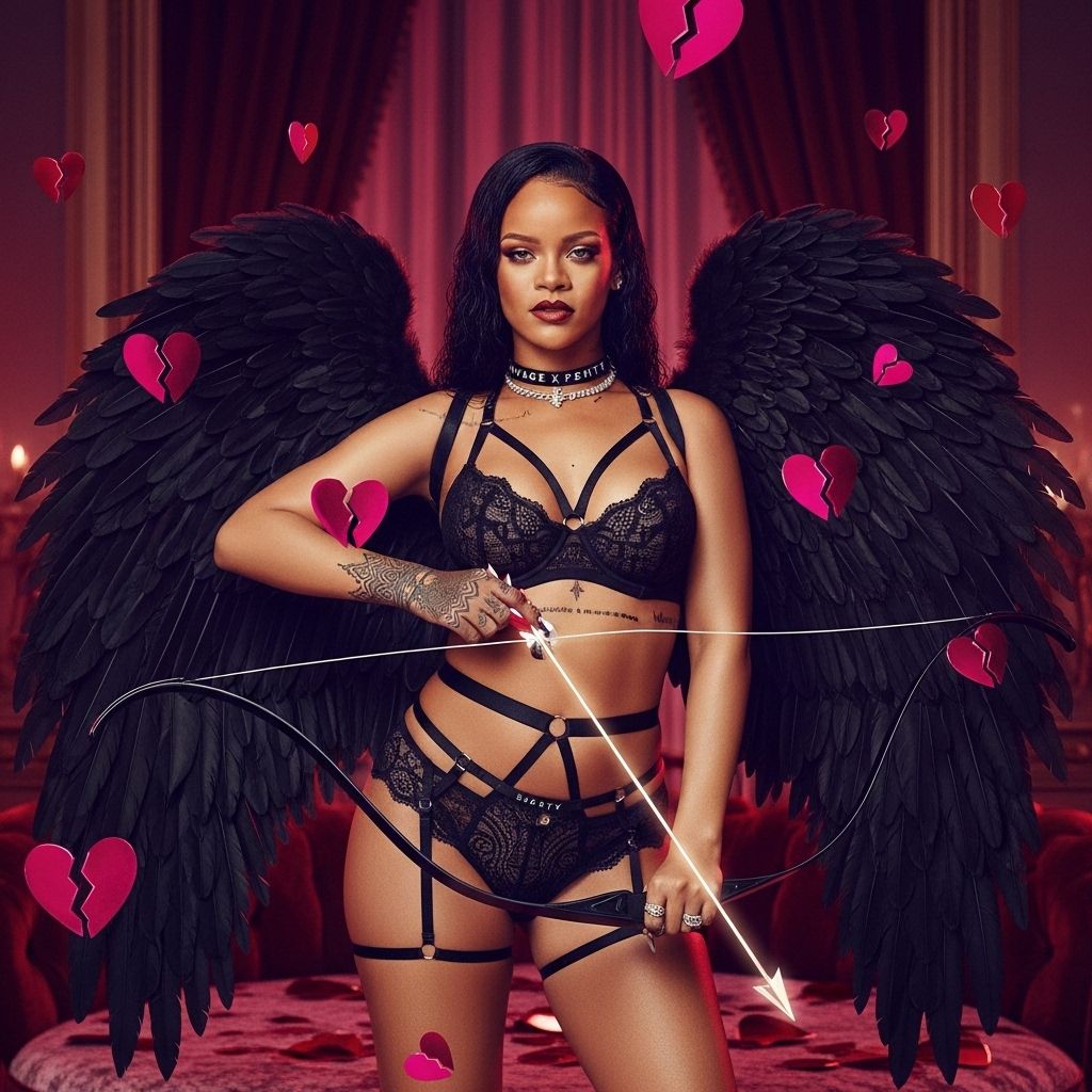 Rihanna redefines style and self-love with Savage X Fenty’s bold 2025 Valentine’s Day LoveLine Collection, showcasing confidence, diversity, and iconic designs.