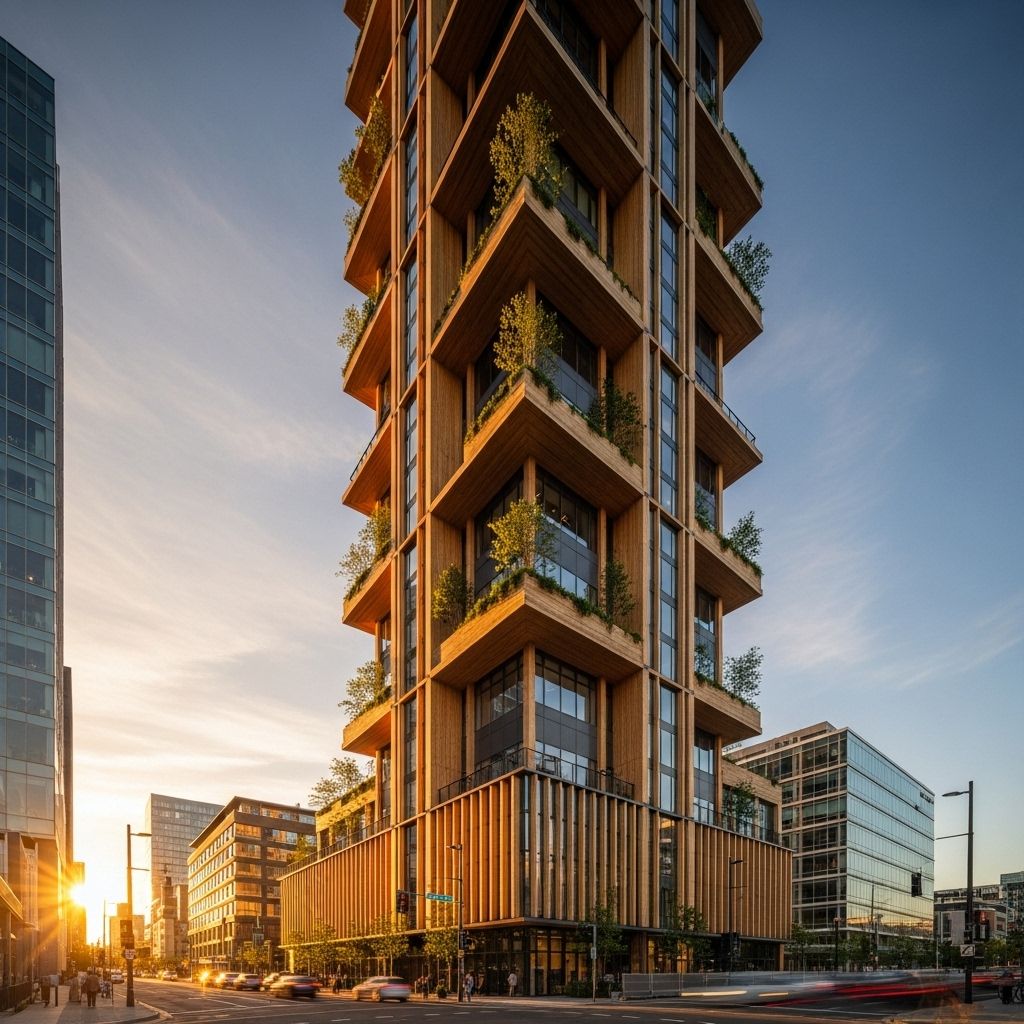 The Rise of Tall Wooden Buildings: Innovations, Benefits, and Challenges Exploring the growth, advantages, and hurdles of tall mass timber construction in modern architecture.