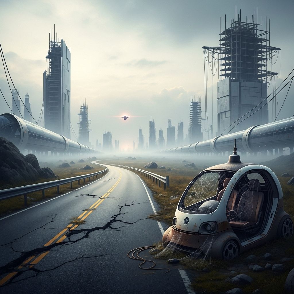 Road to Nowhere: Silicon Valley’s Troubled Journey to the Future of Transportation Examining how Silicon Valley’s mobility dreams shape our cities, labor, and public space—and why reimagining transit is essential.