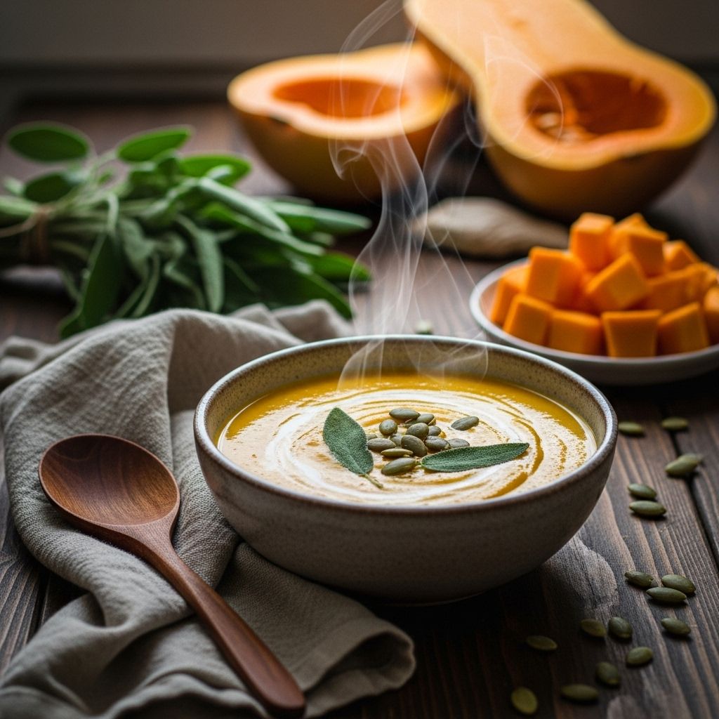 A nourishing bowl blending natural sweetness and silky texture for cozy dinners.