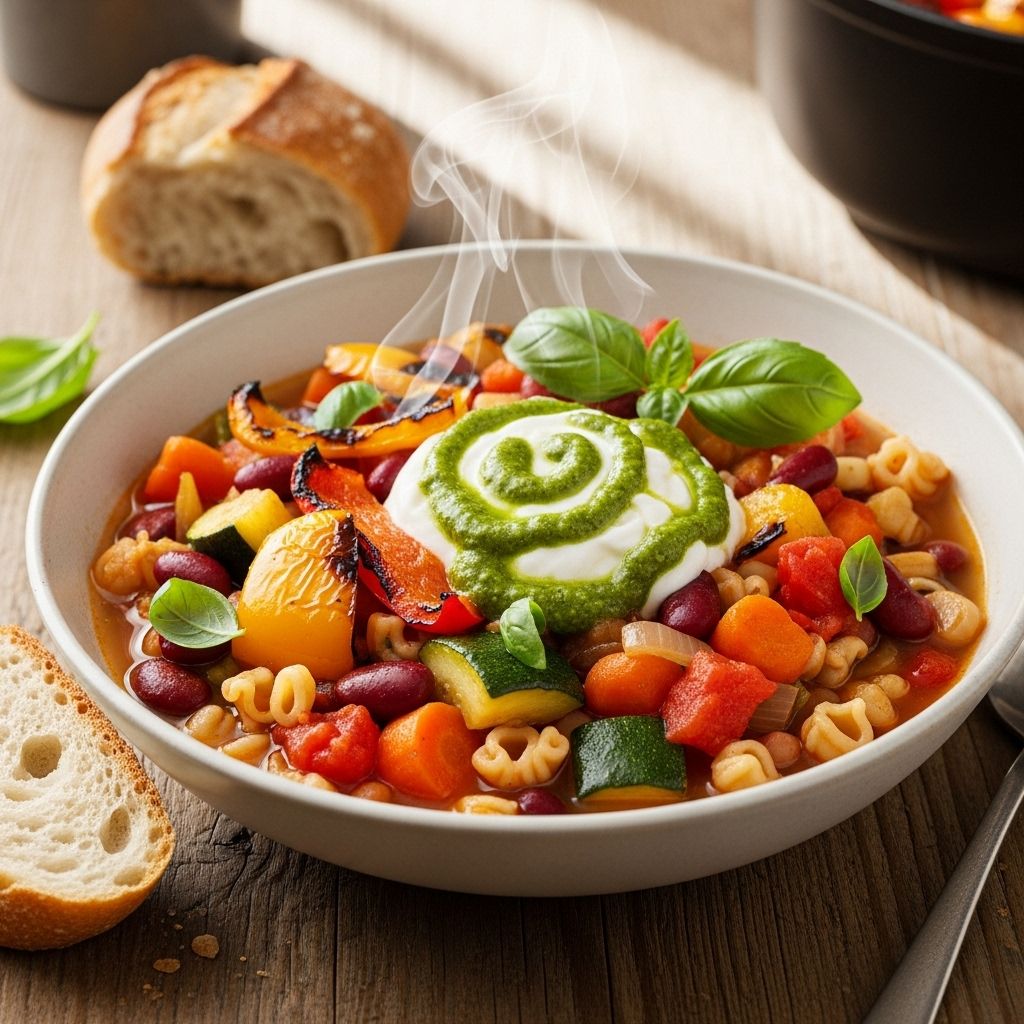A nourishing blend of caramelized veggies and beans that elevates weeknight dinners.