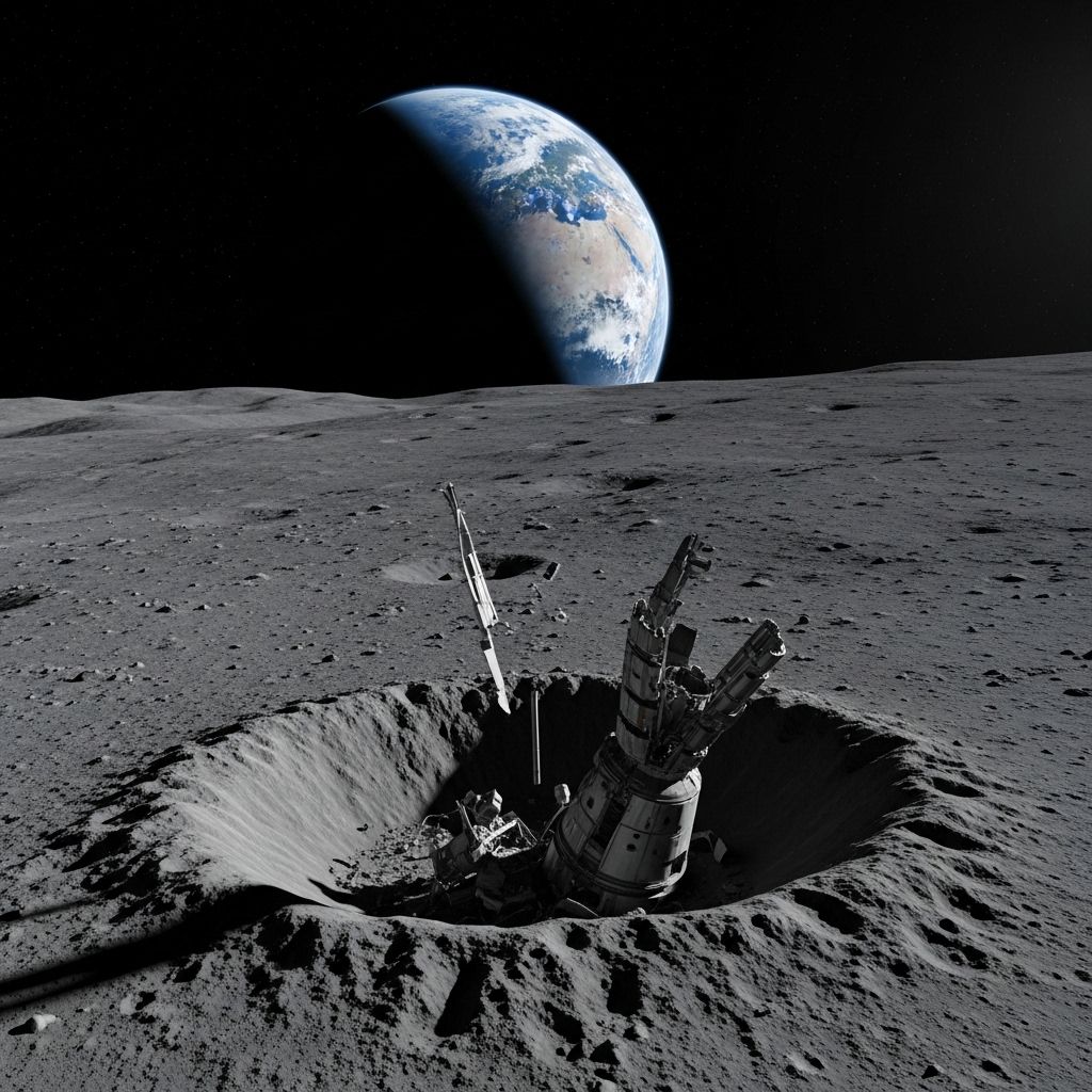 The Mystery of the Rogue Rocket Crash on the Moon: Fact, Fallout, and Future A deep dive into the 2022 lunar impact of a rogue rocket, tracing its baffling origins, scientific significance, and what it means for the future of space debris.