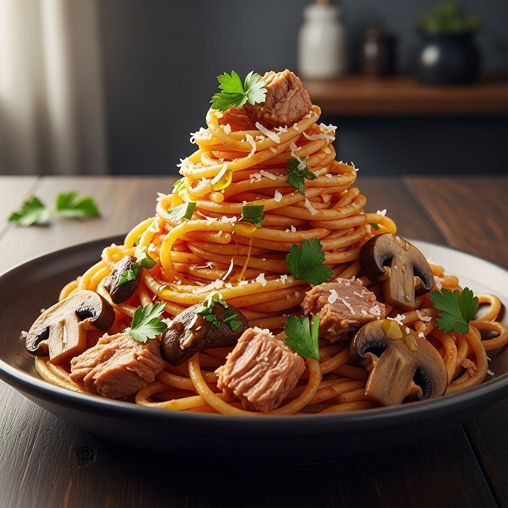A rustic twist that transforms pantry staples into a vibrant, satisfying meal.