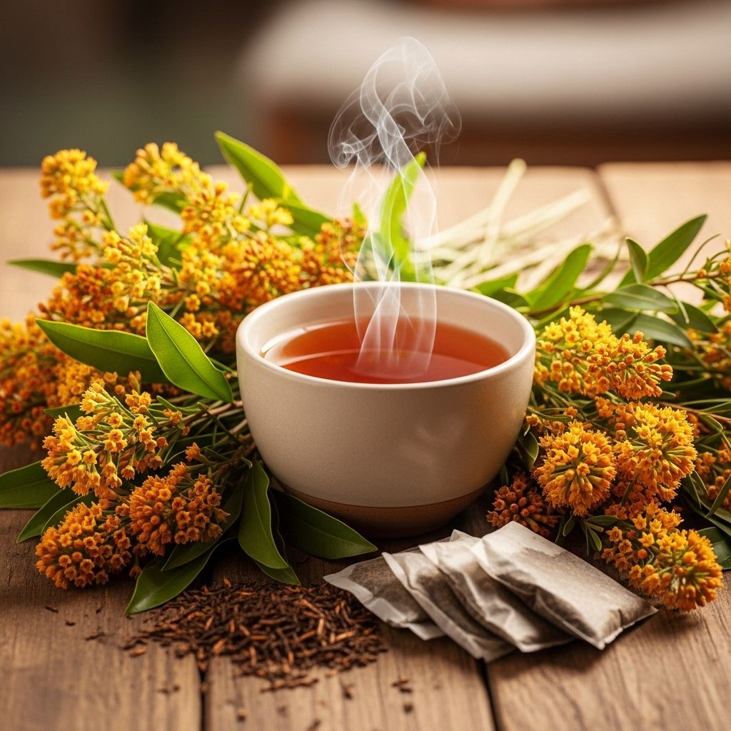Rooibos Tea Benefits: Science-Backed Reasons To Sip This Red Herbal Brew Caffeine-free brew loaded with antioxidants to support heart health and ease digestion.