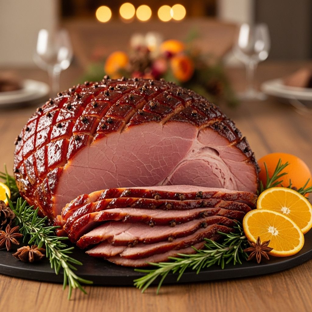 Root Beer-Glazed Ham: A Festive Showstopper for Every Table A sweet-and-spicy glaze yields glossy, tender slices for unforgettable family gatherings.