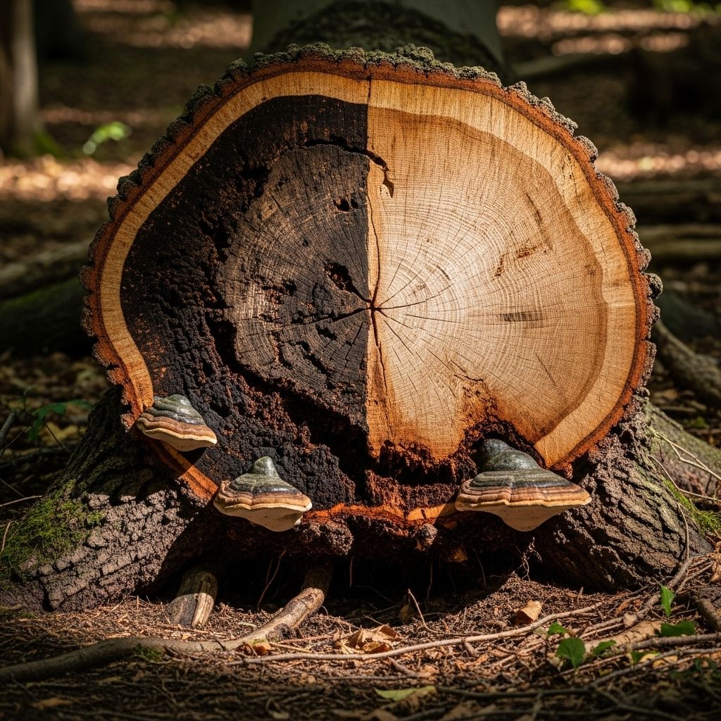 Learn how to identify, manage, and prevent root and butt rot in trees to protect your landscape and promote healthy growth.