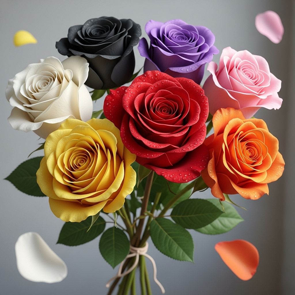 Discover the secret language of roses and what each beautiful hue symbolizes in the world of floral communication