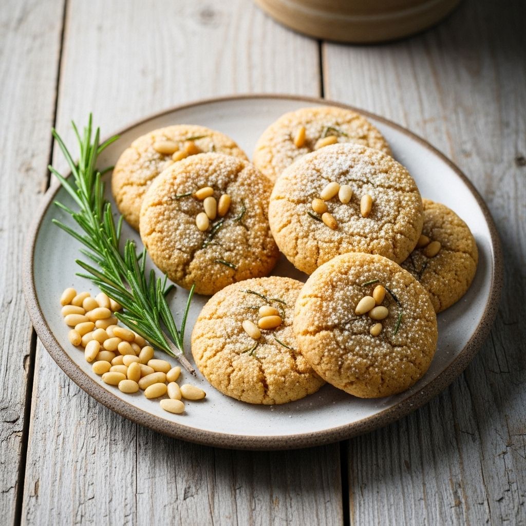 An herbal aroma meets rich crunch in treats that satisfy sweet and savory cravings.