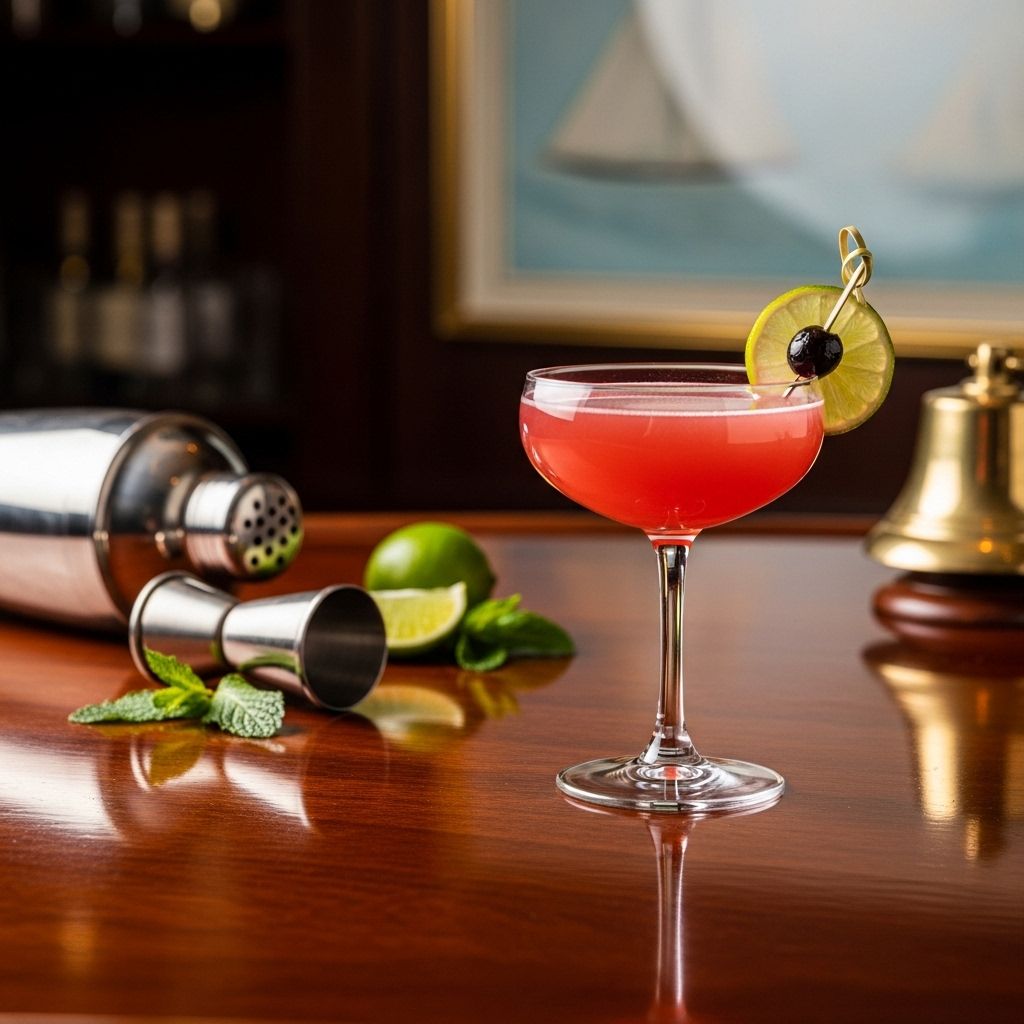 A flavorful blend of Caribbean spice and British elegance crafted in every sip.