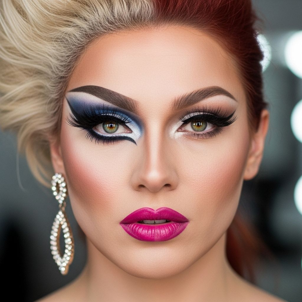 Discover Ruby Fox’s meticulous drag makeup routine and her self-made approach to creating show-stopping, transformative looks.