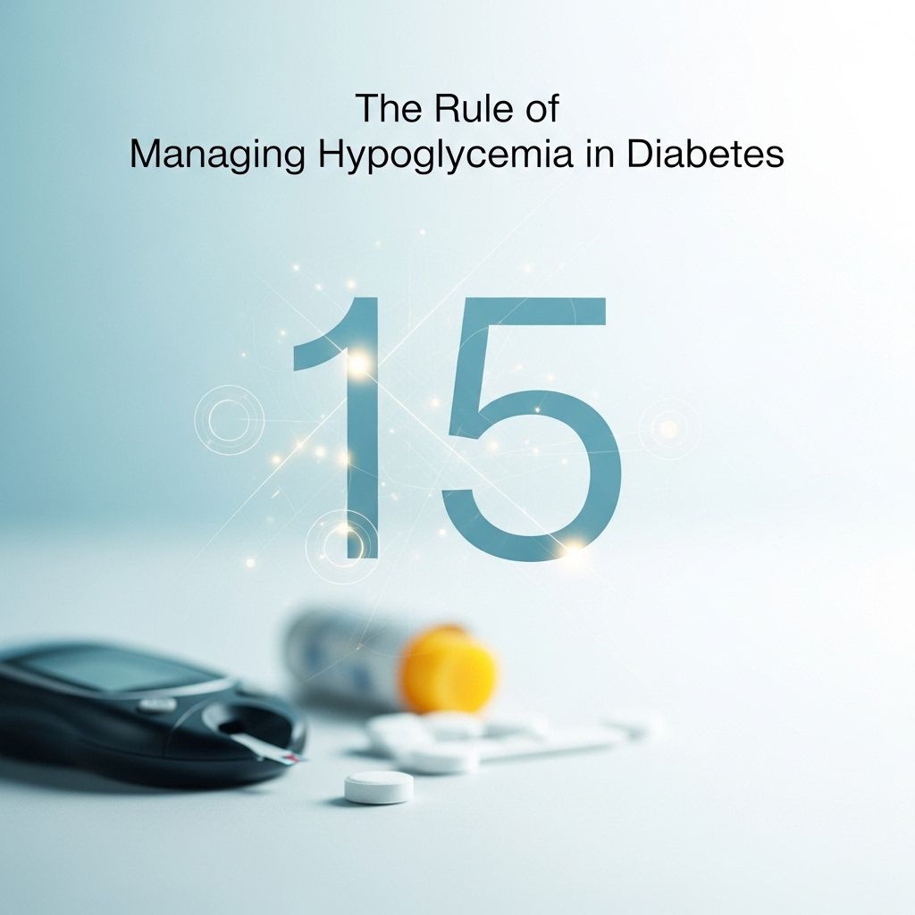 Learn how the Rule of 15 helps safely manage low blood sugar in people with diabetes, including practical tips and treatments.