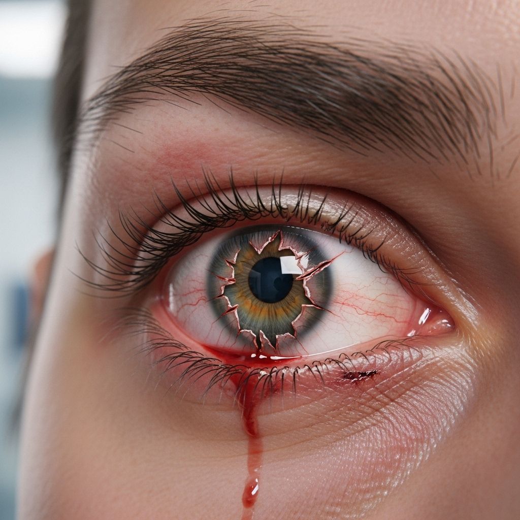 Learn about ruptured eye injuries—their causes, symptoms, treatment, and long-term outlook for eye health.