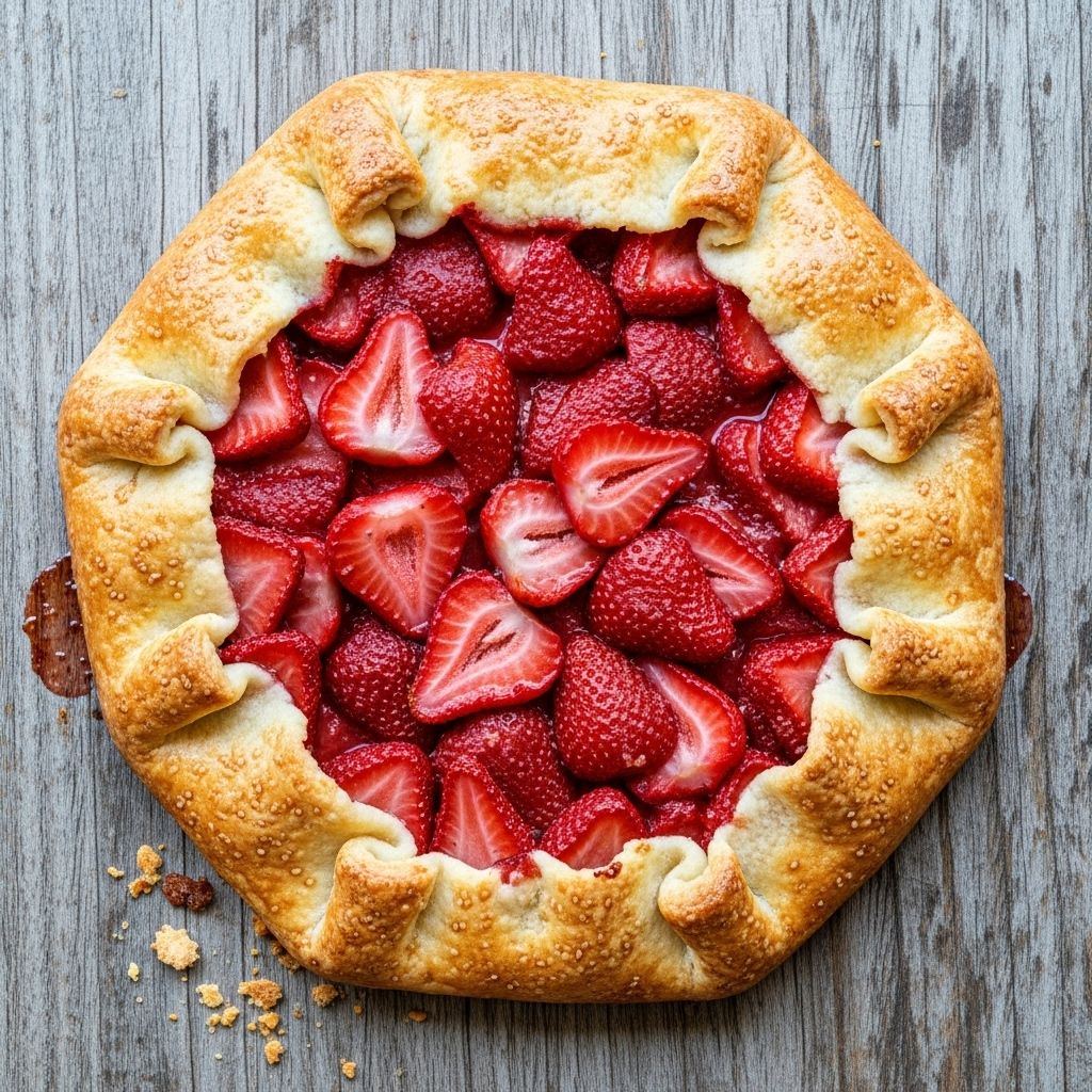 Celebrate berry season with a golden free-form pastry that's as simple as it is stunning.