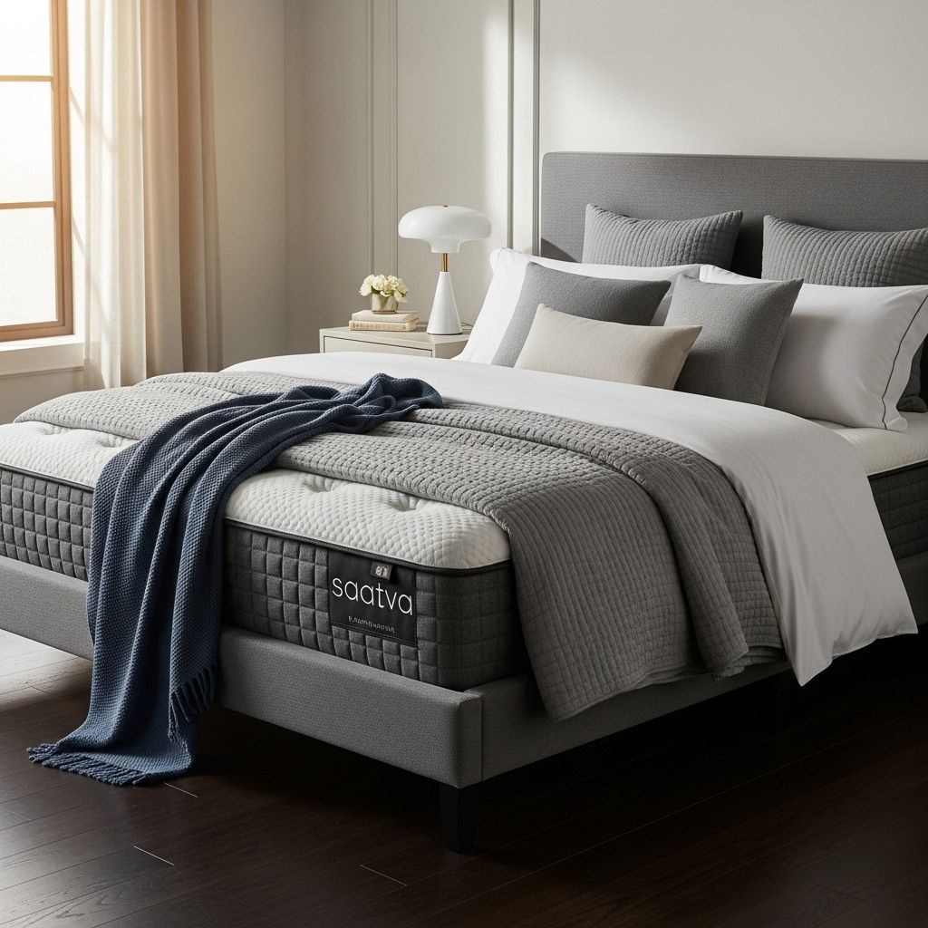 Enjoy white glove setup and an eco-friendly design for an elevated sleep experience.