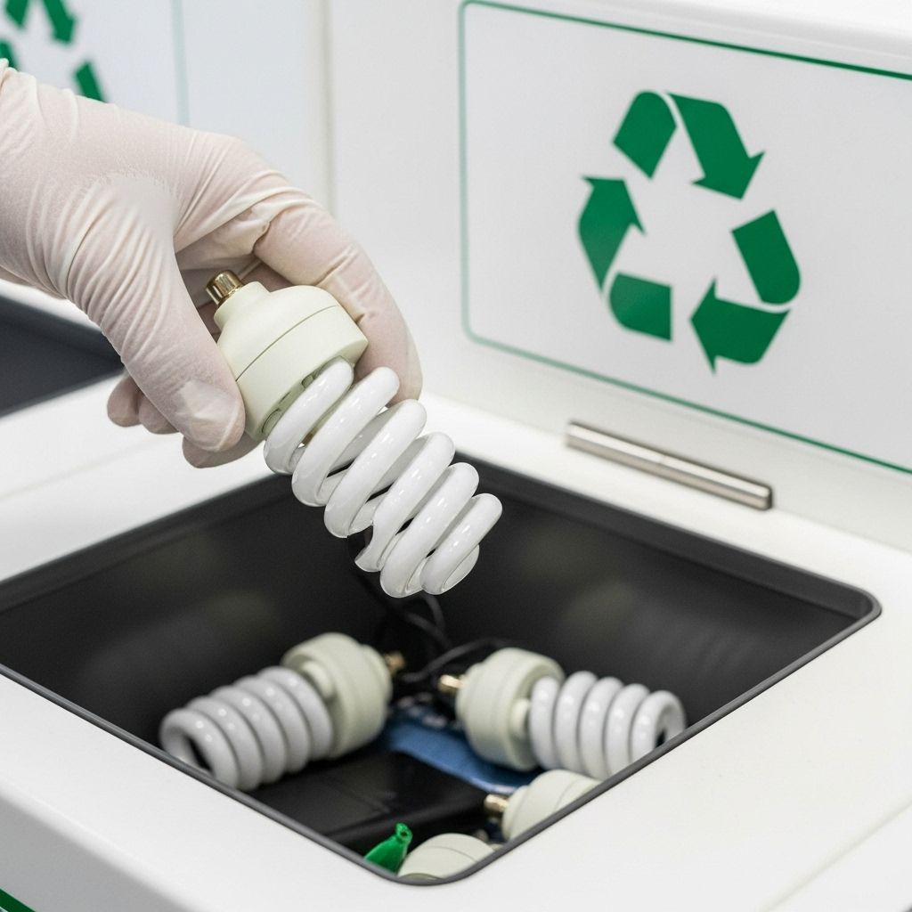 Smart and Safe Ways to Dispose of Old CFLs Proper disposal and recycling of old CFL bulbs prevents mercury pollution and protects your community and planet.