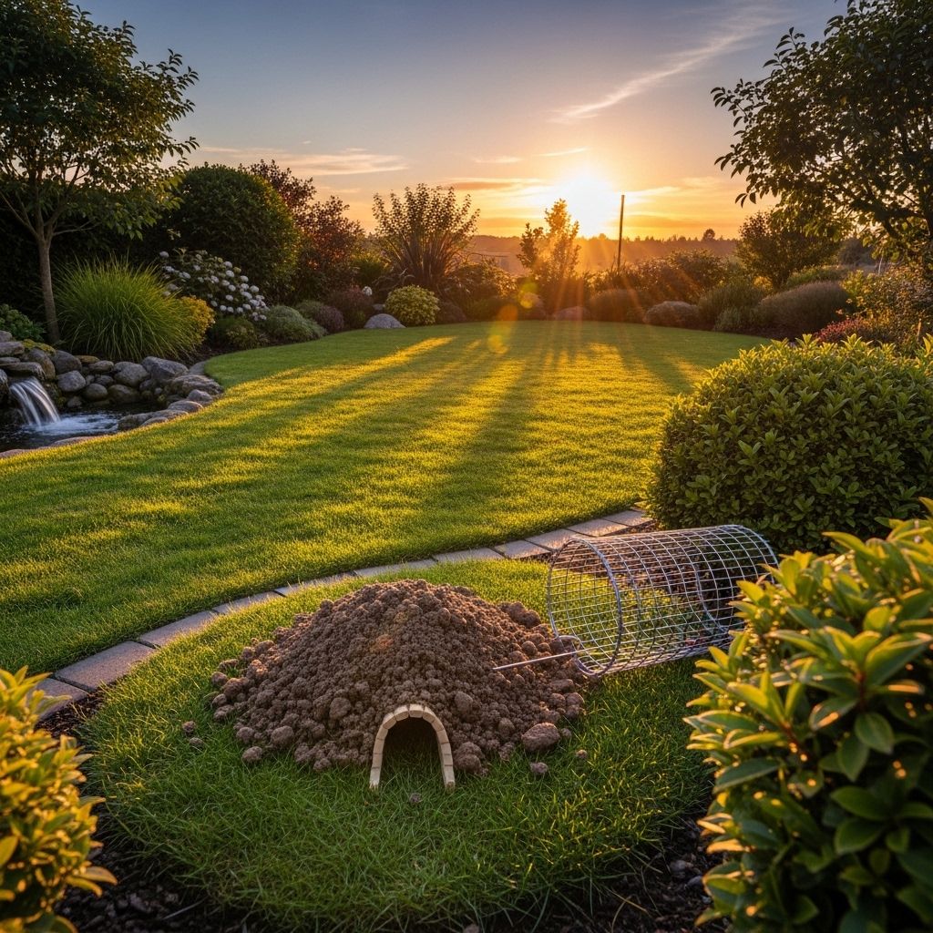 Safe and Humane Ways to Rid Your Yard of Moles Learn effective, eco-friendly, and compassionate methods to control and prevent moles from damaging your lawn and garden.