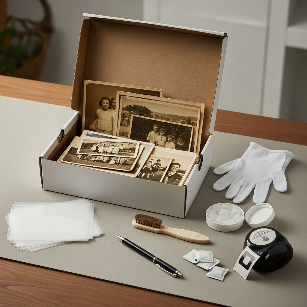 Archival bins and careful sorting ensure your prints stay crisp and damage-free for years.
