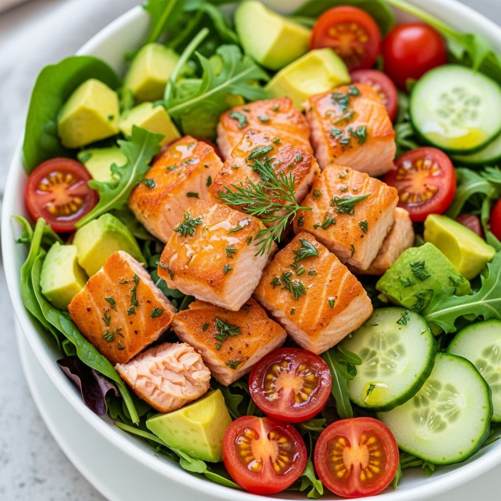A vibrant mix of lean protein and fresh veggies brightens busy-day menus effortlessly.