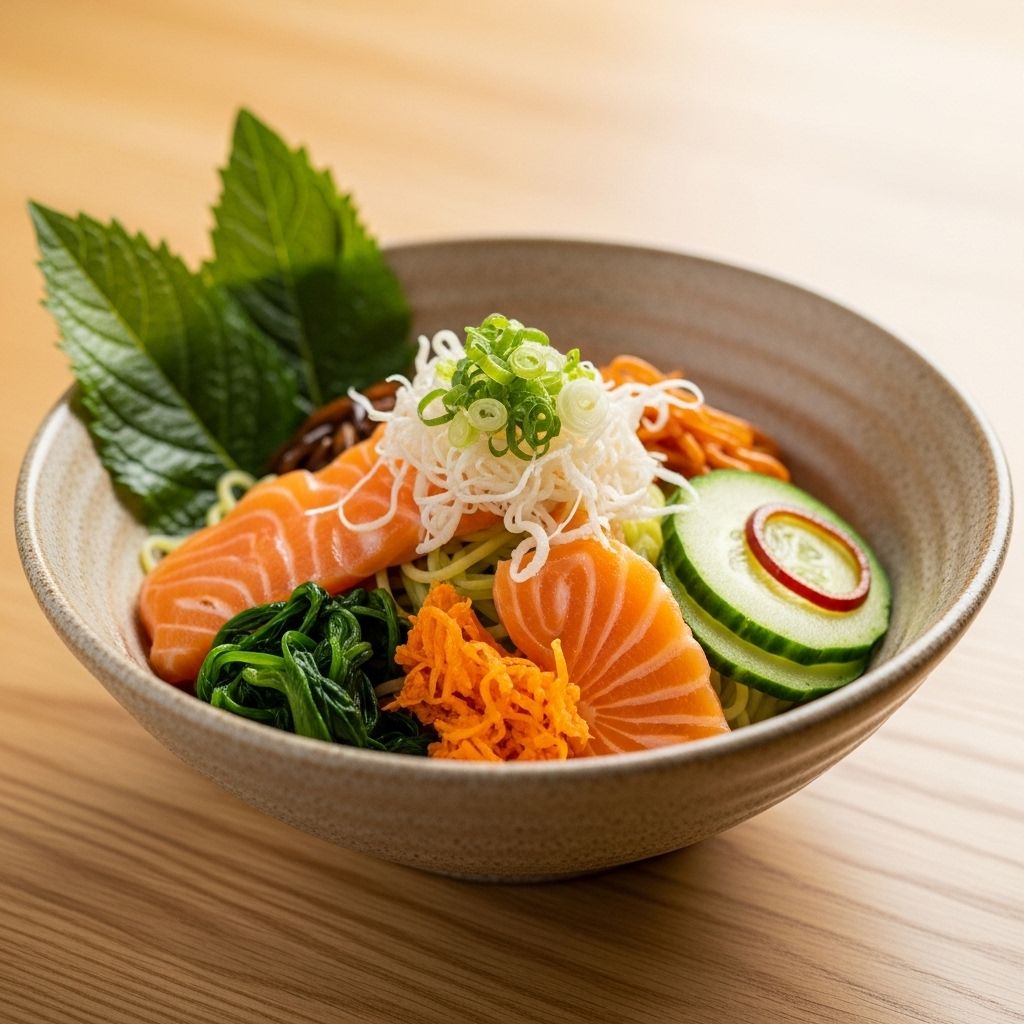 Discover a vibrant, protein-packed salmon noodle bowl featuring crisp veggies, Asian-inspired flavors, and easy prep—all in under 30 minutes.