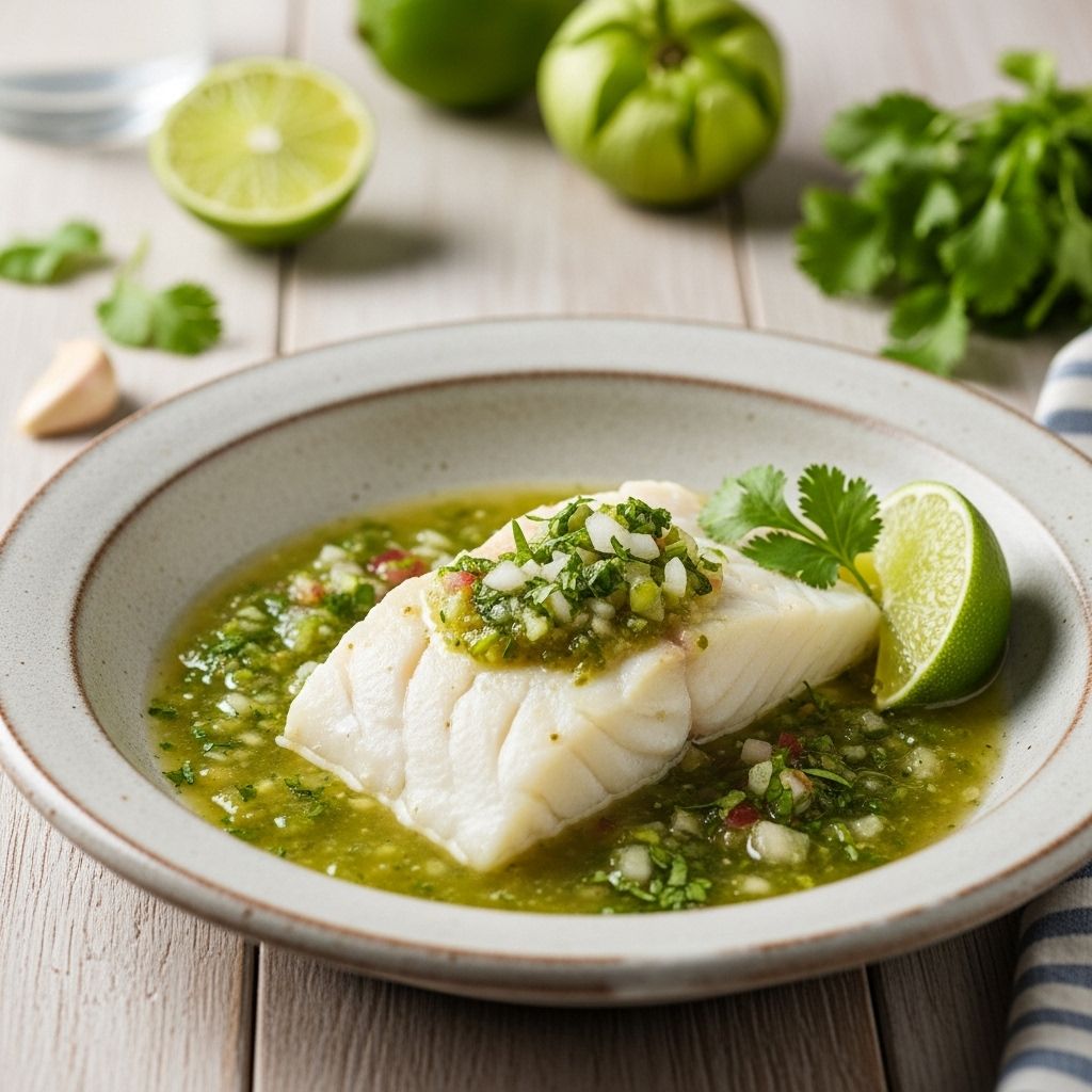 Bright, flavorful, and packed with nutrition: discover how poaching fish in salsa verde redefines weeknight seafood cooking.